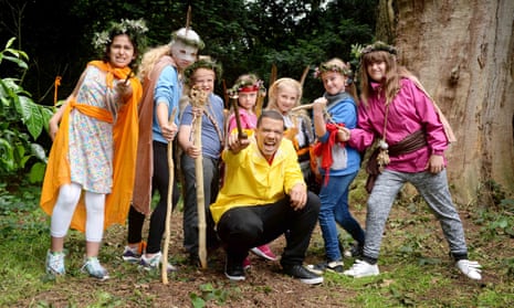 Game of Thrones actor Raleigh Ritchie launches the National Trust campaign to help children engage with the outdoors.