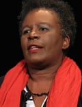 The poet Claudia Rankine, whose book-length poem Citizen includes a section about Serena Williams.