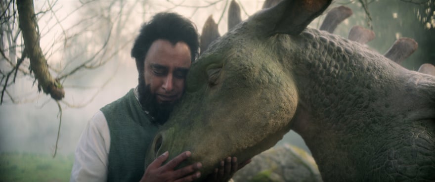 Sanjeev Bhaskar as Cain in episode two of The Sandman.