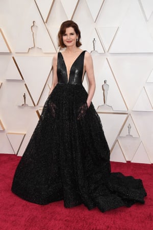 Geena Davis attends the 92nd Annual Academy Awards at Hollywood and Highland on February 09, 2020 in Hollywood, California.