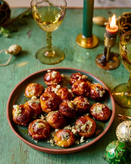 Chantelle Nicholson’s blue cheese and honey gougères.
