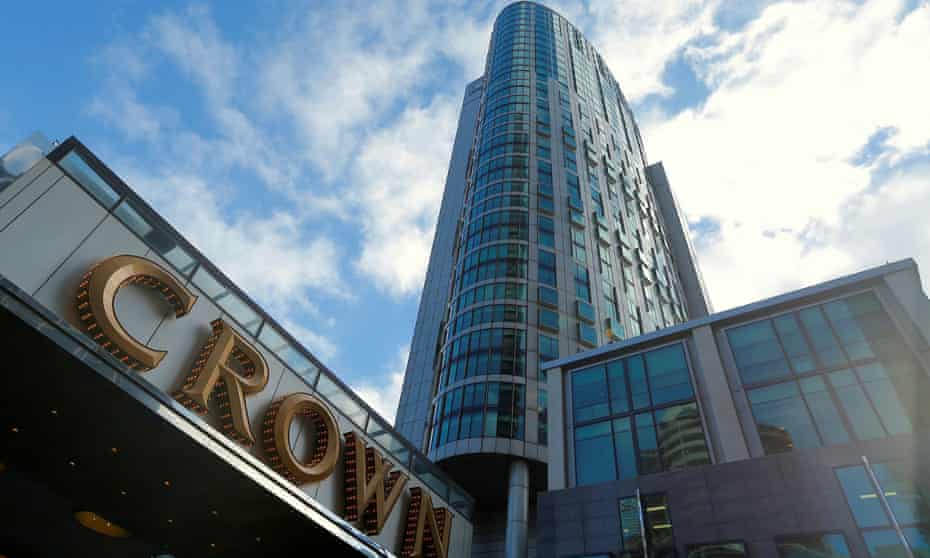 Crown casino complex in Melbourne.