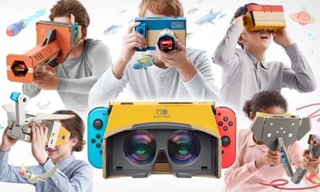 Nintendo Labo's cardboard VR kit takes flight, Games