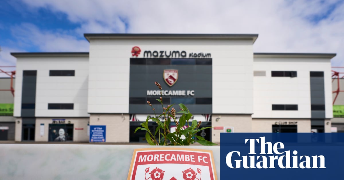 Morecambe FC break ties with takeover figure accused of supporting terrorist group