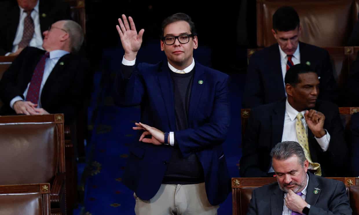 Democrats urge McCarthy to deny George Santos access to classified data (theguardian.com)