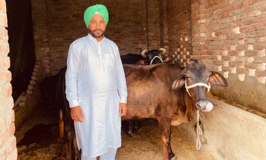 Farmer Hardeep Singh Uppal.