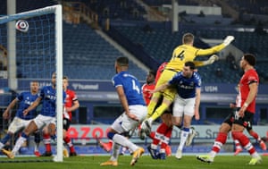 Forster is beaten again, but VAR comes to the Saints’ rescue.