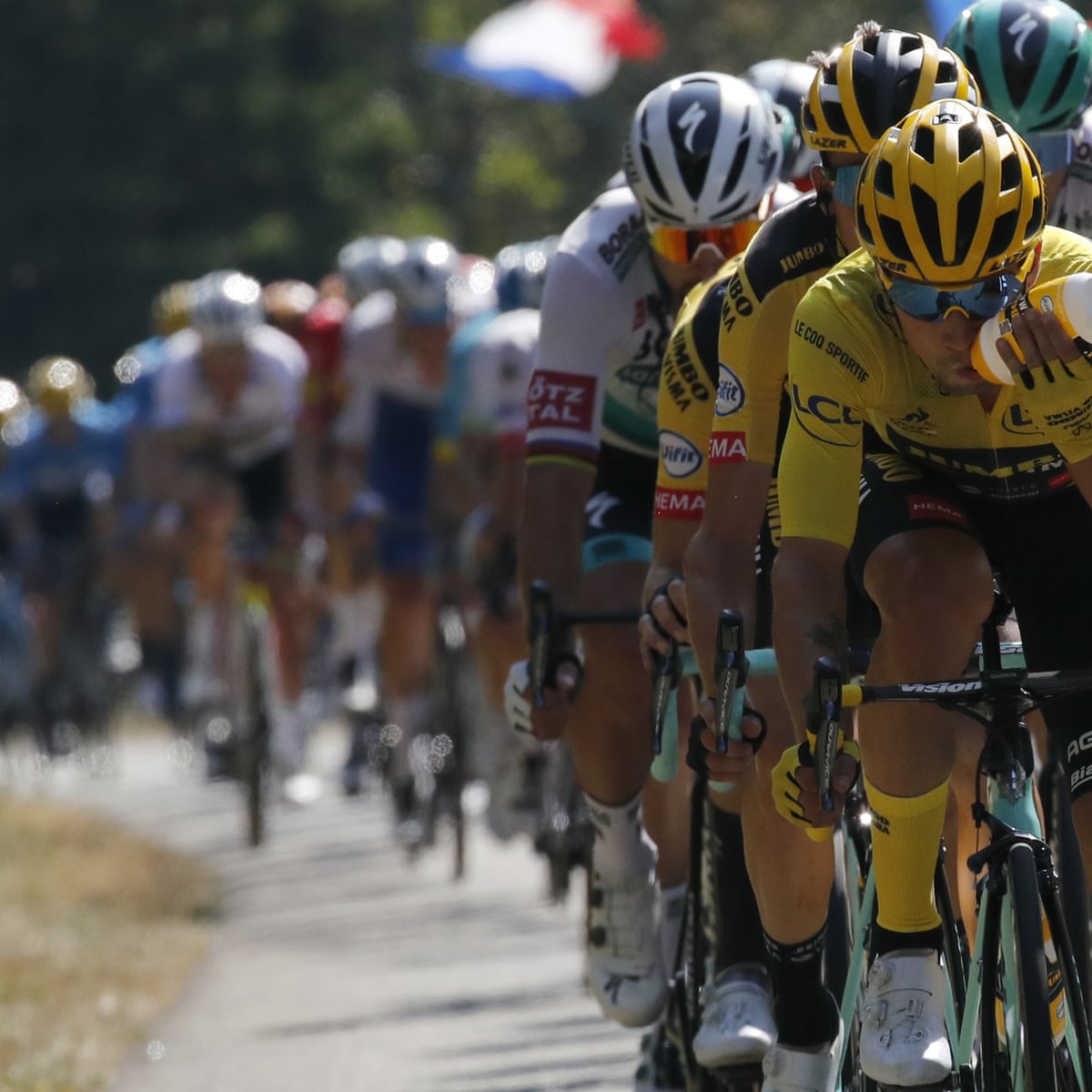 Primoz Roglic Closes On Tour De France Glory But Bike Inspection Row Continues Tour De France 2020 The Guardian