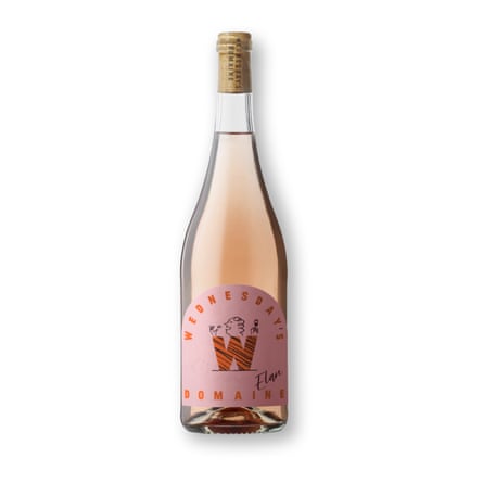 Bottle of Wednesday’s Domaine Elan rosé.