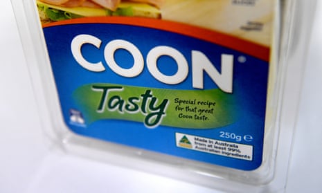 A packet of Coon cheese is photographed in Sydney on 24 July 2020.