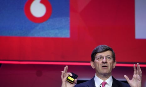Vodafone’s chief executive, Vittorio Colao