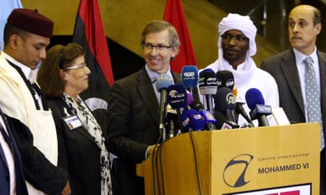 UN envoy for Libya Bernardino Leon