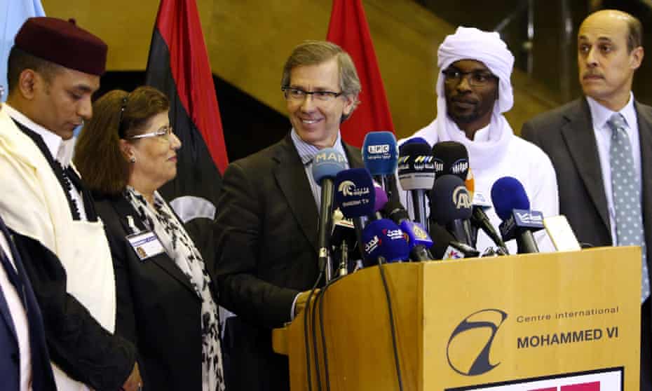UN envoy for Libya Bernardino Leon