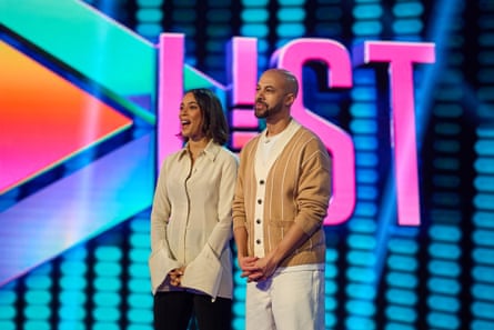 Musical pairs … The Hit List on BBC One.