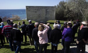 Tourists in Anzac Cove. Tourism operators do not believe comments by Turkeyâs president after the Christchurch attack will affect Gallipoli commemorations.