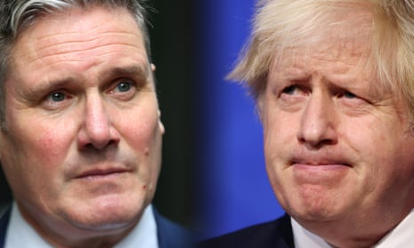 Boris Johnson (right) has already received a penalty over a lockdown event. Sir Keir Starmer has said he will resign if he is issued with a penalty.