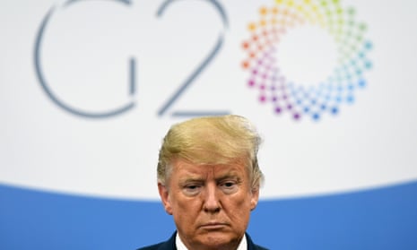 Donald Trump at the G20 summit in Buenos Aires