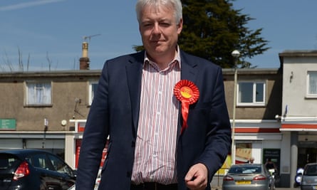 Carwyn Jones before casting his vote in the Welsh assembly elections