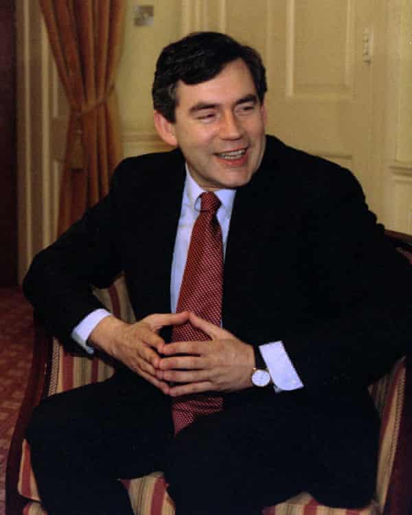 Gordon Brown as chancellor in 1997.