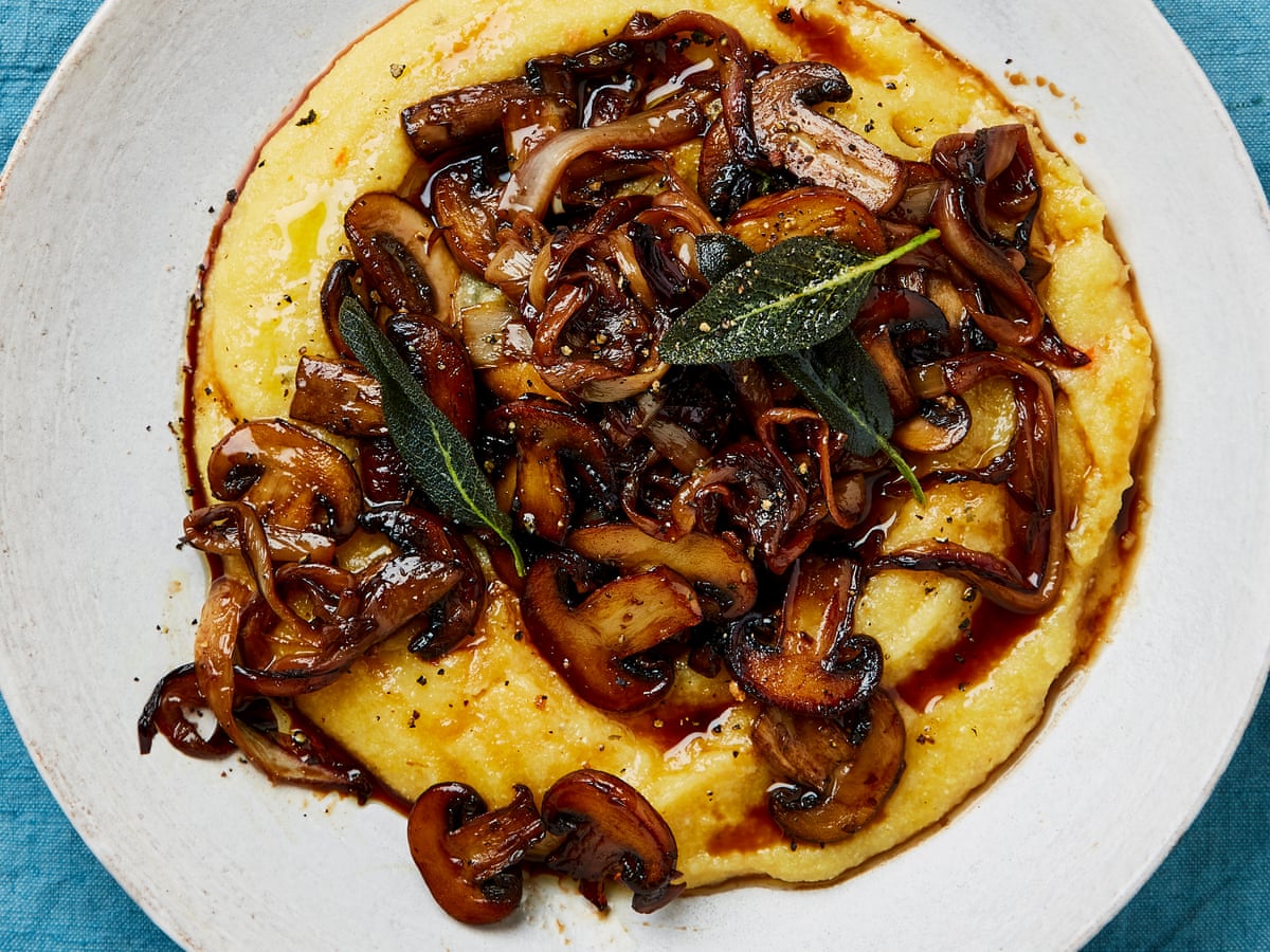 Crispy Polenta Cakes Baked Polenta Recipes Vegetarian Polenta Al