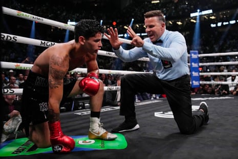 Gervonta Davis scores knockout of Ryan Garcia in boxing megafight