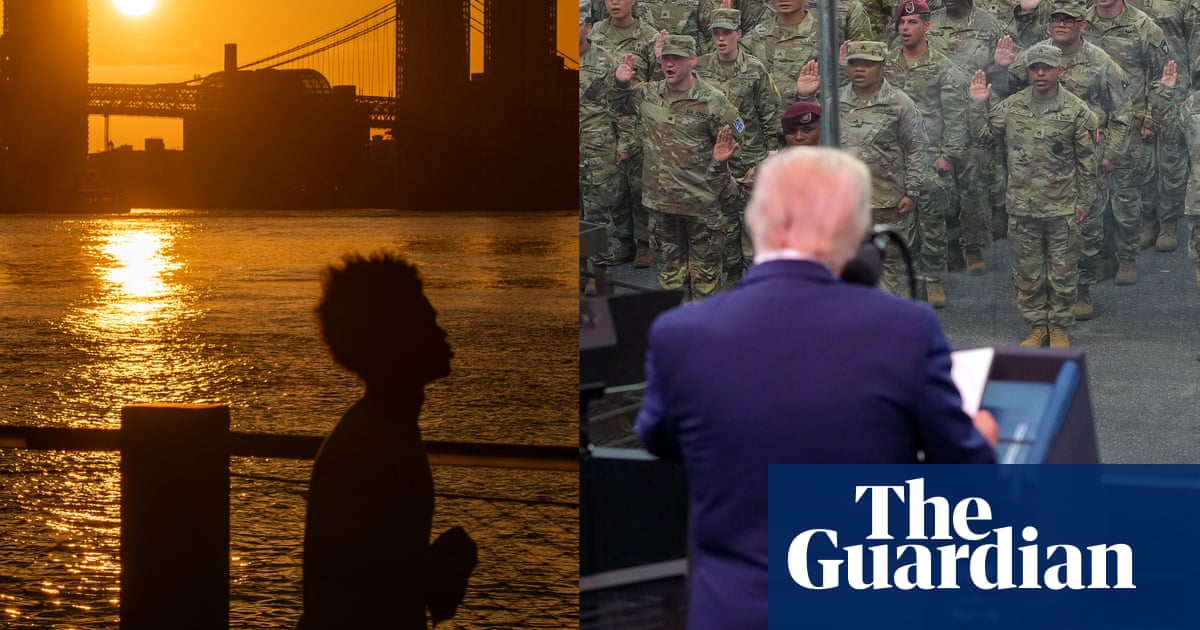 Trump's $1tn for Pentagon to add huge planet-heating emissions, study shows
