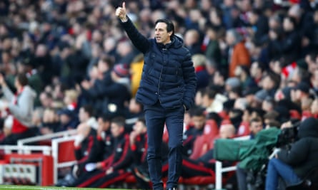 Unai Emery: ‘We must be calm, be patient and continue improving. Controlling emotion is very important. Keeping this consistency in our mind is very important.’