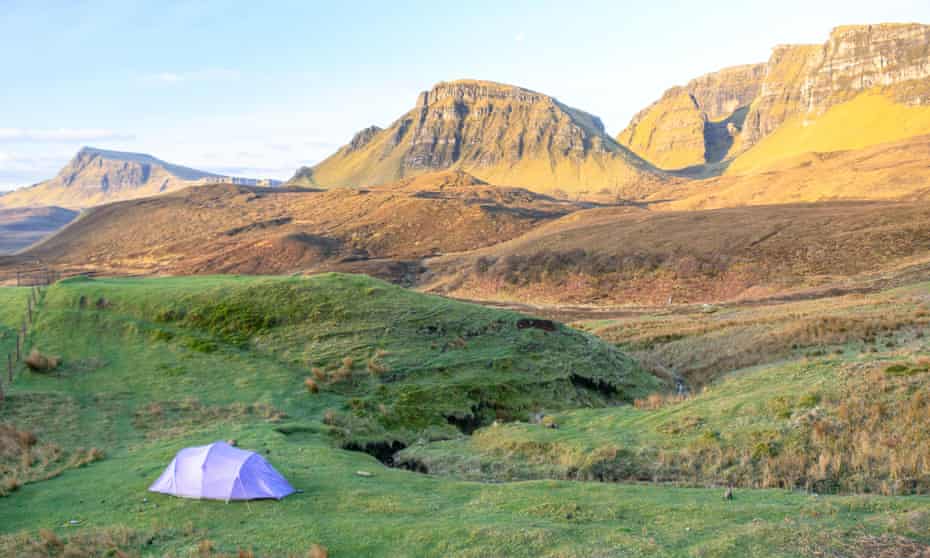 Sunrise at the Quiraing on Trotternish Ridge, Isle of Skye.