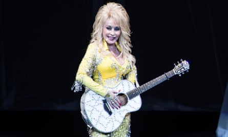 Dolly Parton in concert at the PNC Bank Arts Center, New Jersey, in June.