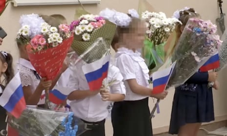 The first day of the school year in Kherson