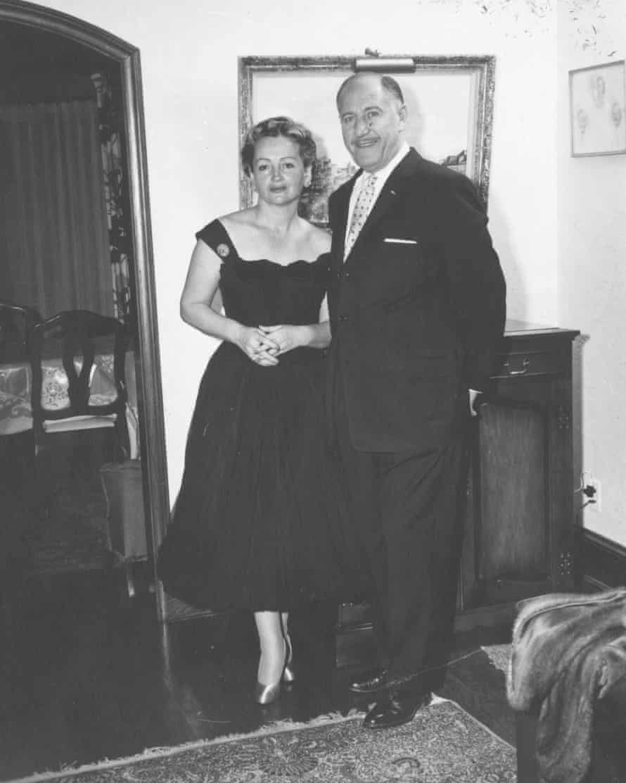 Freeman’s grandparents Sala and Bill in Long Island, mid 50s.