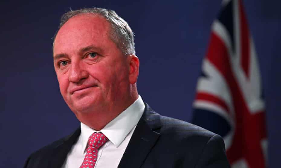 Deputy prime minister Barnaby Joyce