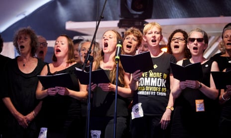 The Commoners Choir in Manchester.