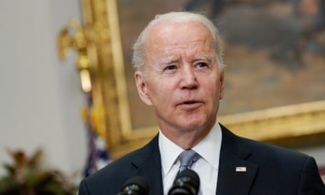Joe Biden in Washington DC in April.  