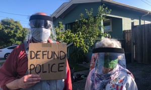 In Albany, families flooded out of their homes to join the protests.