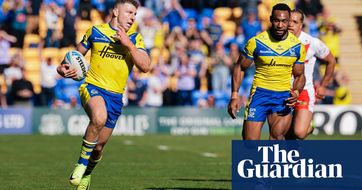 Williams' solo try edges Warrington to Challenge Cup win against St Helens