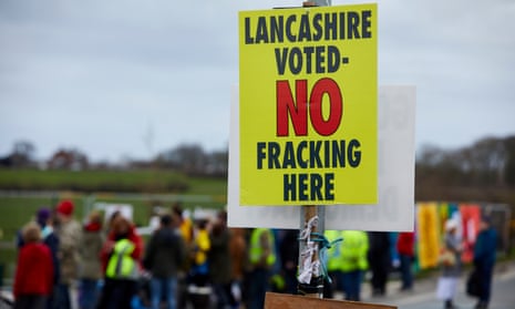 The report was released four days after ministers approved fracking in Lancashire.
