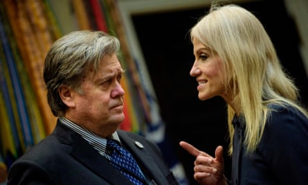 Steve Bannon and Kellyanne Conway.