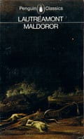 Lautréamont, Maldoror, Penguin Classics covers