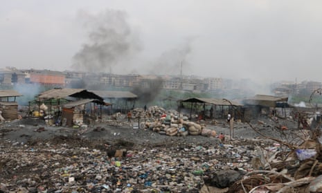 Onitsha, Nigeria, the world’s most polluted city according to the World Health Organisation. For cities: air pollution
