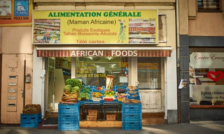Little Kinshasha: an African grocer’s in Matongé.