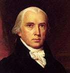 The fourth US president, James Madison.