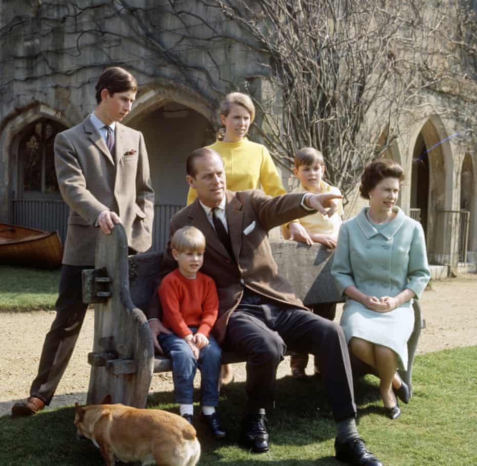 The royal family at Frogmore, Windsor