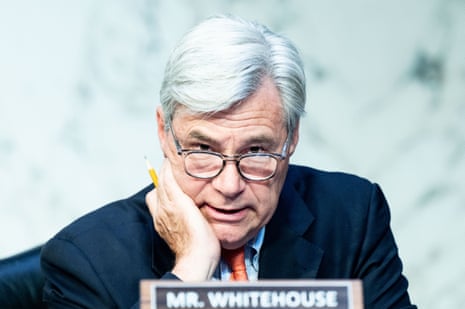 Sheldon Whitehouse has held 10 hearings on the climate crisis since he took over leadership of the Senate budget committee.