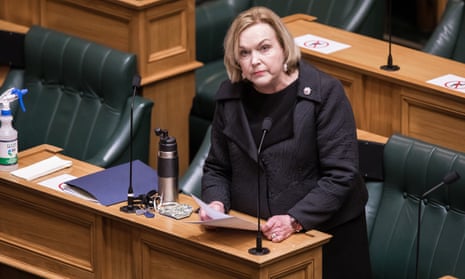 Former New Zealand National party leader Judith Collins.