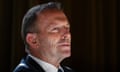 Former Australian prime minister, now post-Brexit trade adviser in the UK, Tony Abbott.