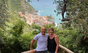 Cath at Cinque Terre.