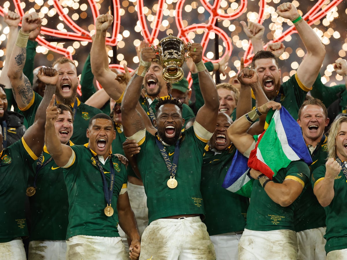 South Africa beat New Zealand to win men's Rugby World Cup final, Rugby World  Cup 2023