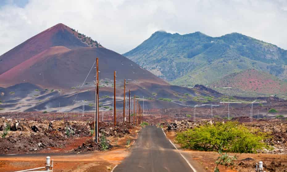 Ascension Island photographed in 2013. It is part of the British Overseas Territory of St Helena, Ascension and Tristan da Cunha.