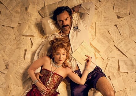 Lesley Manville and Aidan Turner in Les Liaisons Dangereuses at the National Theatre.